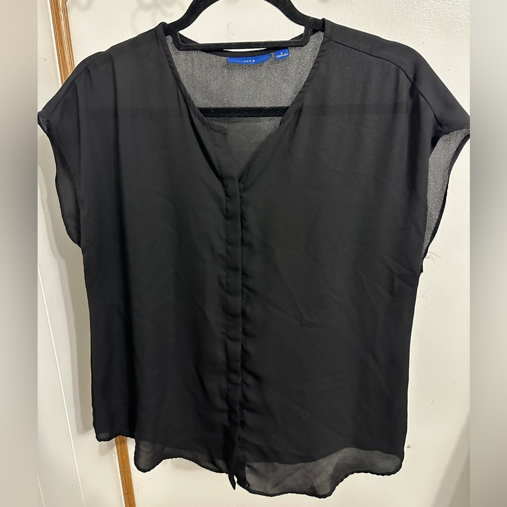Button up Business Causal Blouse